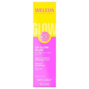 Weleda UV Glow Fluid Daily Care & Protection SPF 30, 30ml.