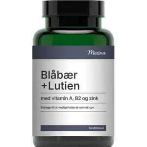 Mezina Blåbær og Lutein, 90tab.