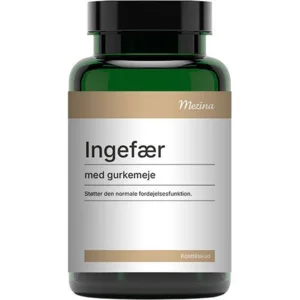 Mezina Ingefær med Gurkemeje, 120tab.
