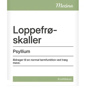 Mezina Loppefrøskaller Psyllium Pulver, 450g.