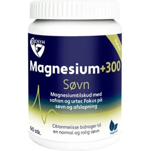 Biosym Magnesium+300 Søvn, 60kap.