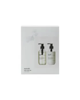 Meraki Gaveæske, jul, Winter Whisp håndsæbe & håndlotion, 2x275ml.