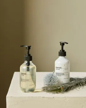 Meraki Gaveæske, jul, Winter Whisp håndsæbe & håndlotion, 2x275ml.