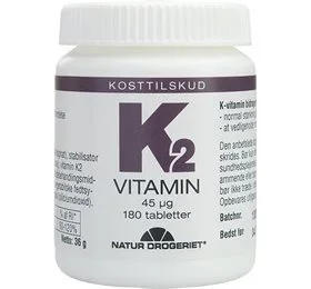 Natur Drogeriet K2-vitamin, 180tab.