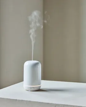 Meraki Diffuser til æteriske olier, Vitalba, Ceramic, Hvid