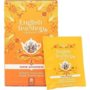 English Tea Turmeric, Ginger & Lemongrass te Ø, 20br.