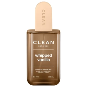 Clean Whipped Vanilla Hair & Body Perfume Mist 236ml.