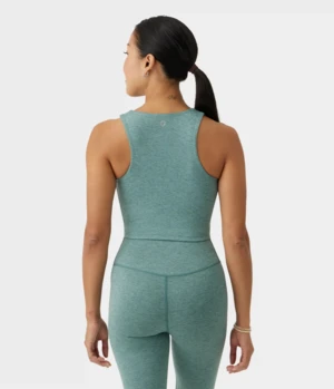 Manduka "Dhara" Tank, Black Sage Heather, str. XL.