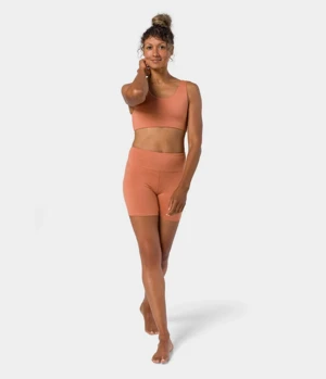 Manduka "Dhara" Bra, Clay Heather, str. XS.