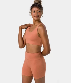 Manduka "Dhara" Bra, Clay Heather, str. XS.