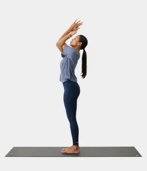 Manduka Atmana Tee, Vintage Indigo