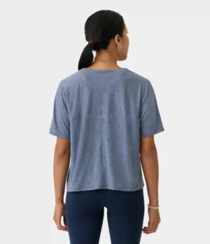 Manduka Atmana Tee, Vintage Indigo