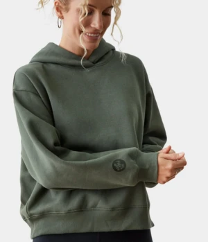 Manduka Half Moon Hoodie, Earth