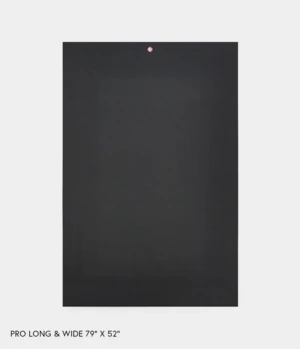 Manduka PRO Yogamåtte Long & Wide 200x132cm, Black