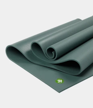 Manduka PRO Terra Yogamåtte 6mm Lang 216cm, Black Sage