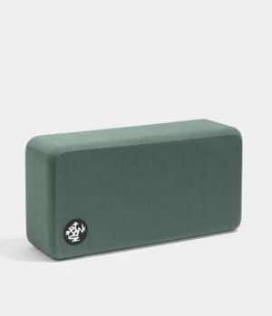 Manduka Lean Recycled Foam Yogablok, Sage