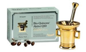 GRATIS PRØVE Bio Quinone Q10 Gold 100mg, 30stk.