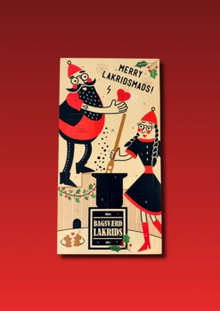 Bagsværd Lakrids Julekalender 2026, 25 låger, 625g.