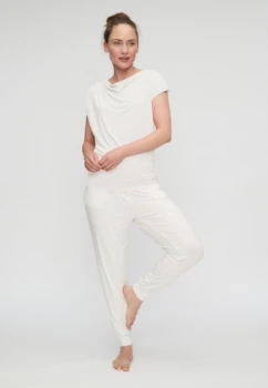 Curare Flow #1110 Top Wasserfall - Soft-white
