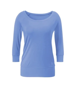 Curare Flow #20 Shirt Boat Neck 3/4 - Queen-blue