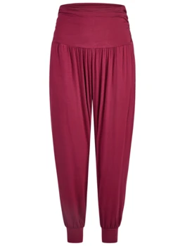 Curare Flow #2234 Long Yogapants cuffs - Bordeaux