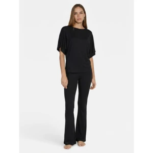 Curare Flow #2704 long pants boot cut - Black