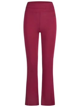 Curare Flow #2704 long pants boot cut - Bordeaux