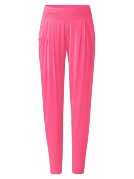 Curare Flow #9248 long pants relaxed - Raspberry