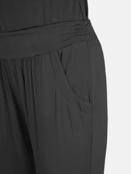 Curare Flow #9249 pants 7/8 length - Black