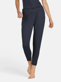 Curare Flow #9249 pants 7/8 length - Midnight-blue