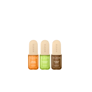 Clean Gift Set Hair & Body Perfume Mist, 3x30ml.