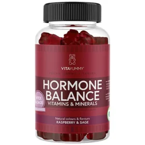 VitaYummy Hormone Balance Raspberry & Sage, 60stk.