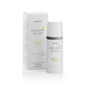 Zinobel Organic Boost Night no.1 Naturel Natcreme, 50ml