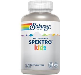 Solaray Spektro Kids tyggetablet m. bærsmag, 90tab.