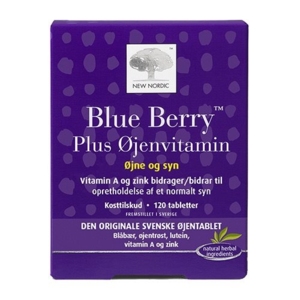 Blue Berry Plus øjenvitamin, 120tab.