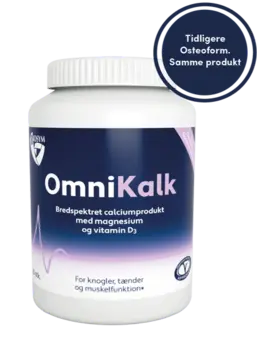 Omnikallk (Osteoform Calcium, Magnesium og D-vitamin) 120tabl.