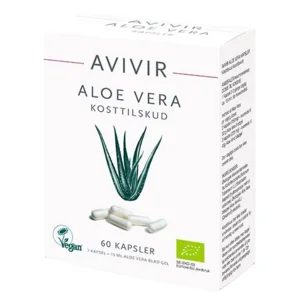 AVIVIR Aloe Vera Kapsler, 60kap.