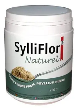 SylliFlor naturel loppefrøskaller, 250gr.