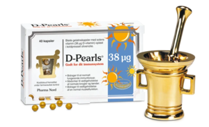 D-Pearls Stærk 38 µg, 40stk.