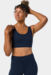 Manduka "Dhara" Bra, Midnight Heather str. L