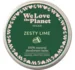 We Love The Planet Deodorant balm Zesty Lime, 35g.