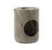 Meraki Oliebrænder, MKMarble, Beige, Sølv finish