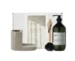 Meraki Gaveæske,Grey Holder + Nature Brush + Forest Garden Dish Wash, 1000 ml.