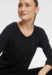 Curare Flow #20 Shirt Boat Neck 3/4 - Black