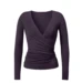 Curare Flow #24 Wrap Jacket - Dark-aubergine