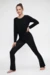 Curare Flow #2708 Shirt round neck - Black