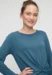 Curare Flow #2708 Shirt round neck - Petrol