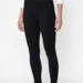 Curare Flow #36 Leggings Roll Down Ruffled - Black
