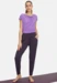 Curare Flow #9248 long pants relaxed - Dark aubergine
