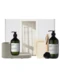 Meraki Gaveæske, jul, grey holder + nature brush + Anti-Odour Hand Soap + Forest Garden Dish Wash, 490/1000ml.